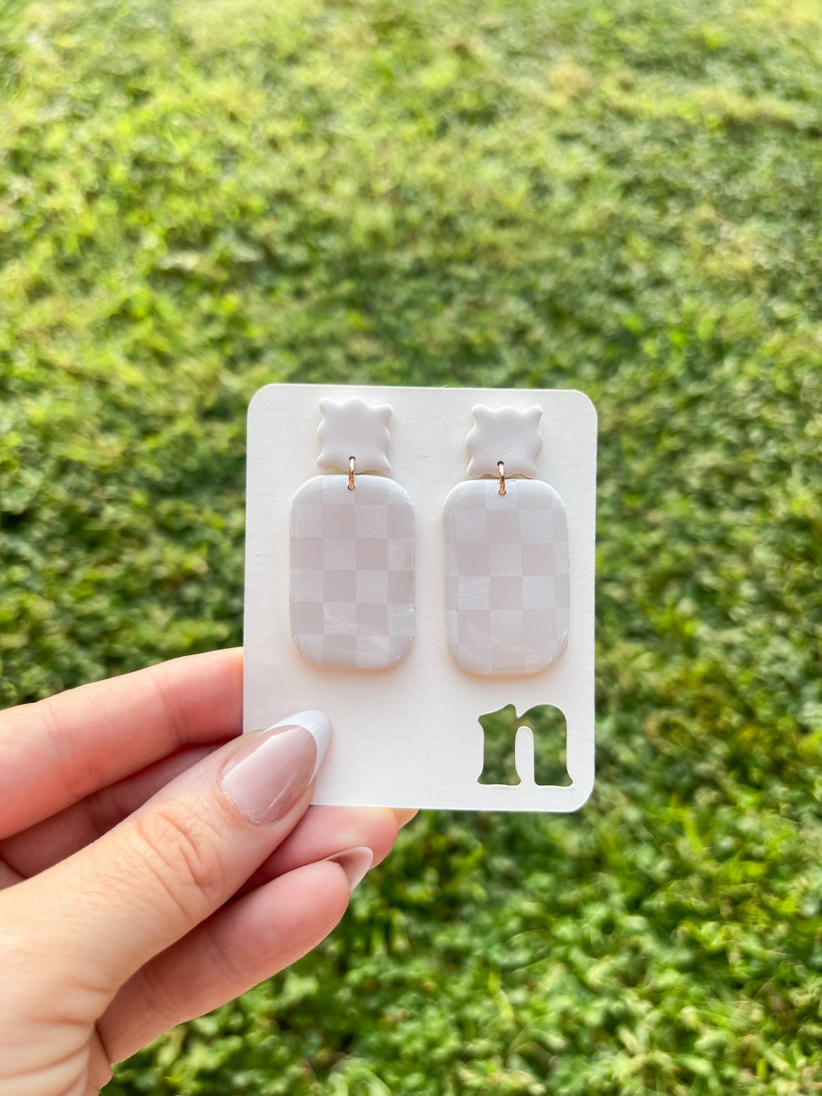 Color Collection | Checker Rectangle Dangles
