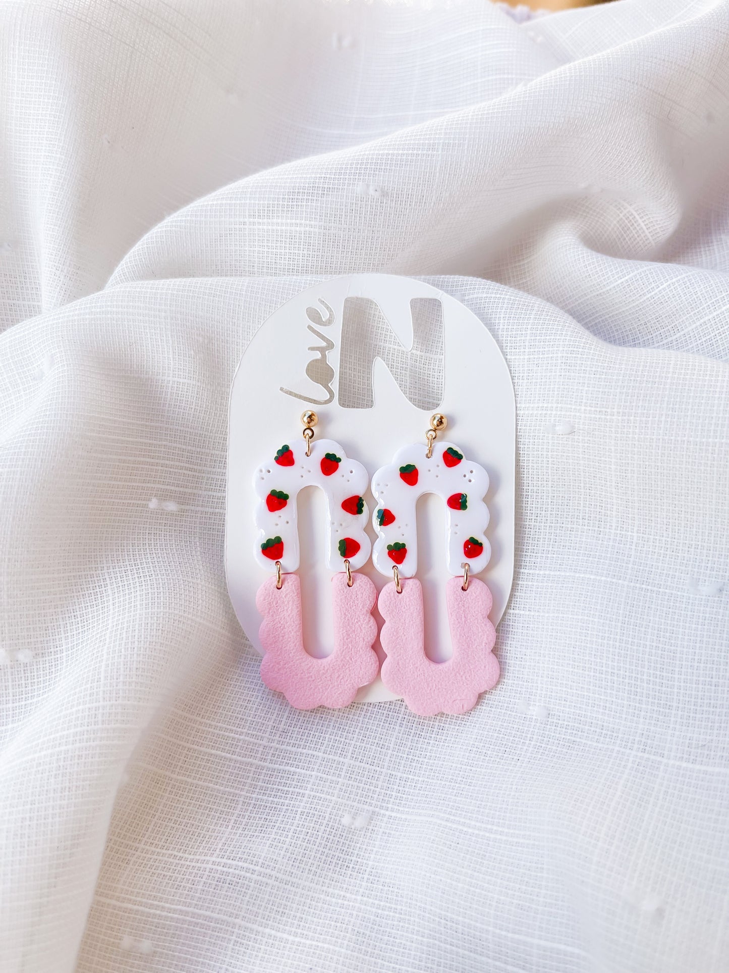Scallop Statement Dangles