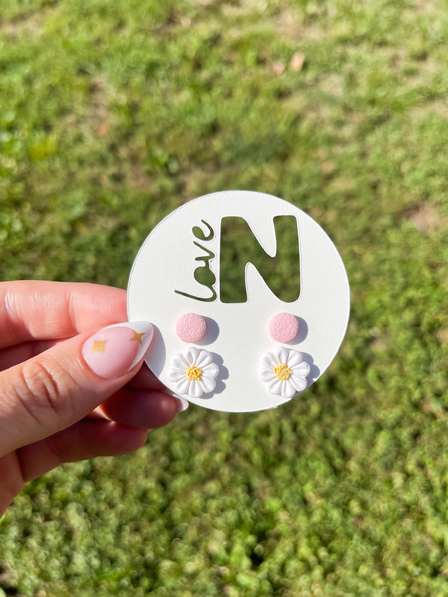 Pink + Daisy Mini Stud Pack