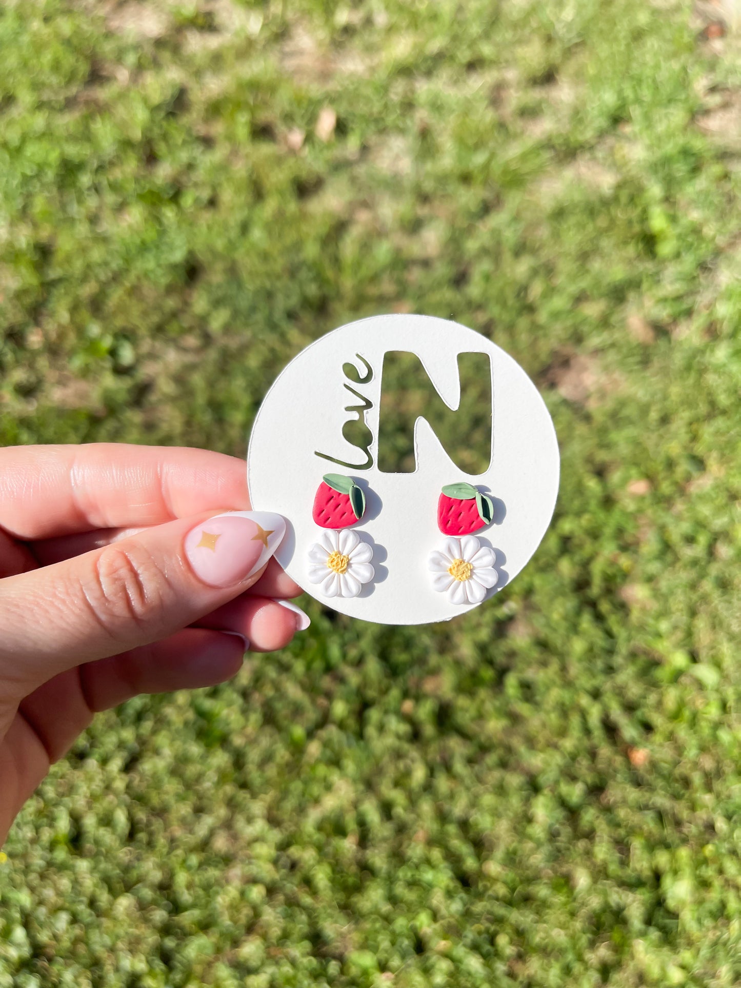 Strawberry + Daisy Mini Stud Pack