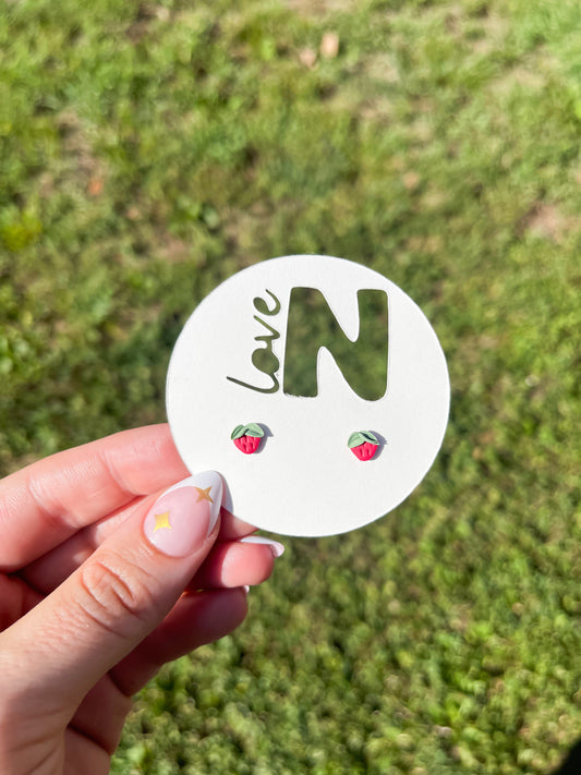 Mini Strawberry Studs