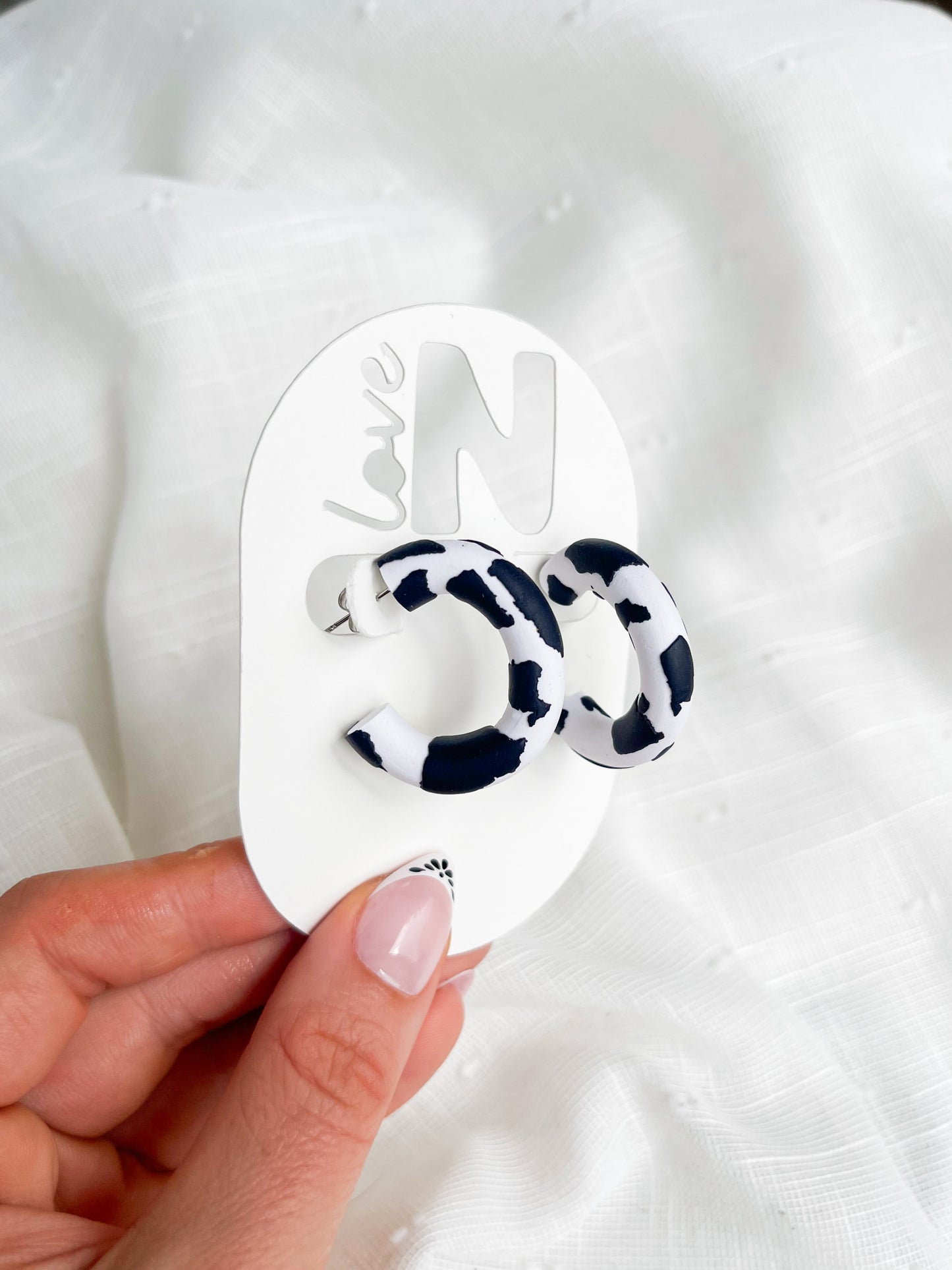Large Moo Hoops