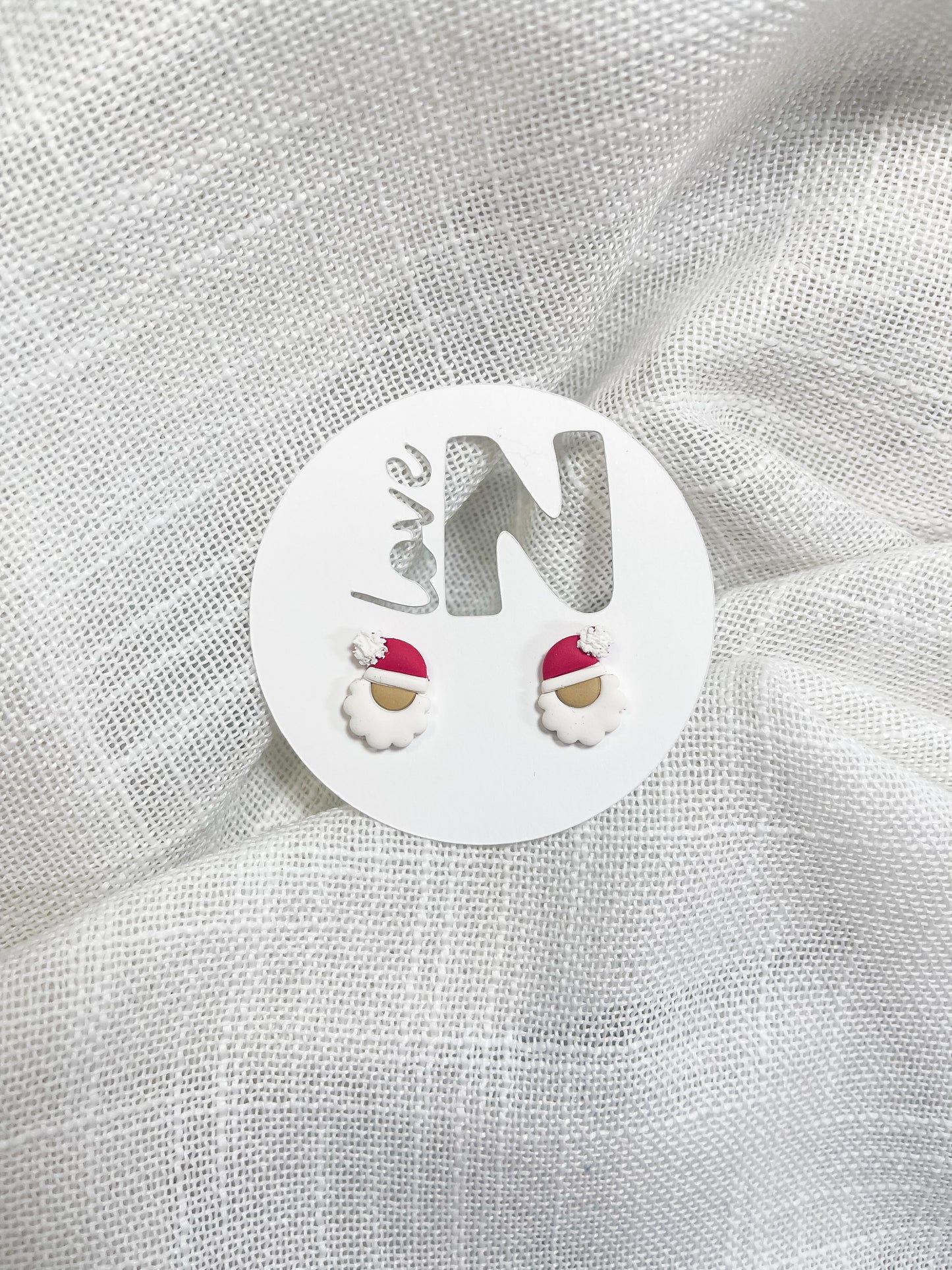 Little Santa Studs