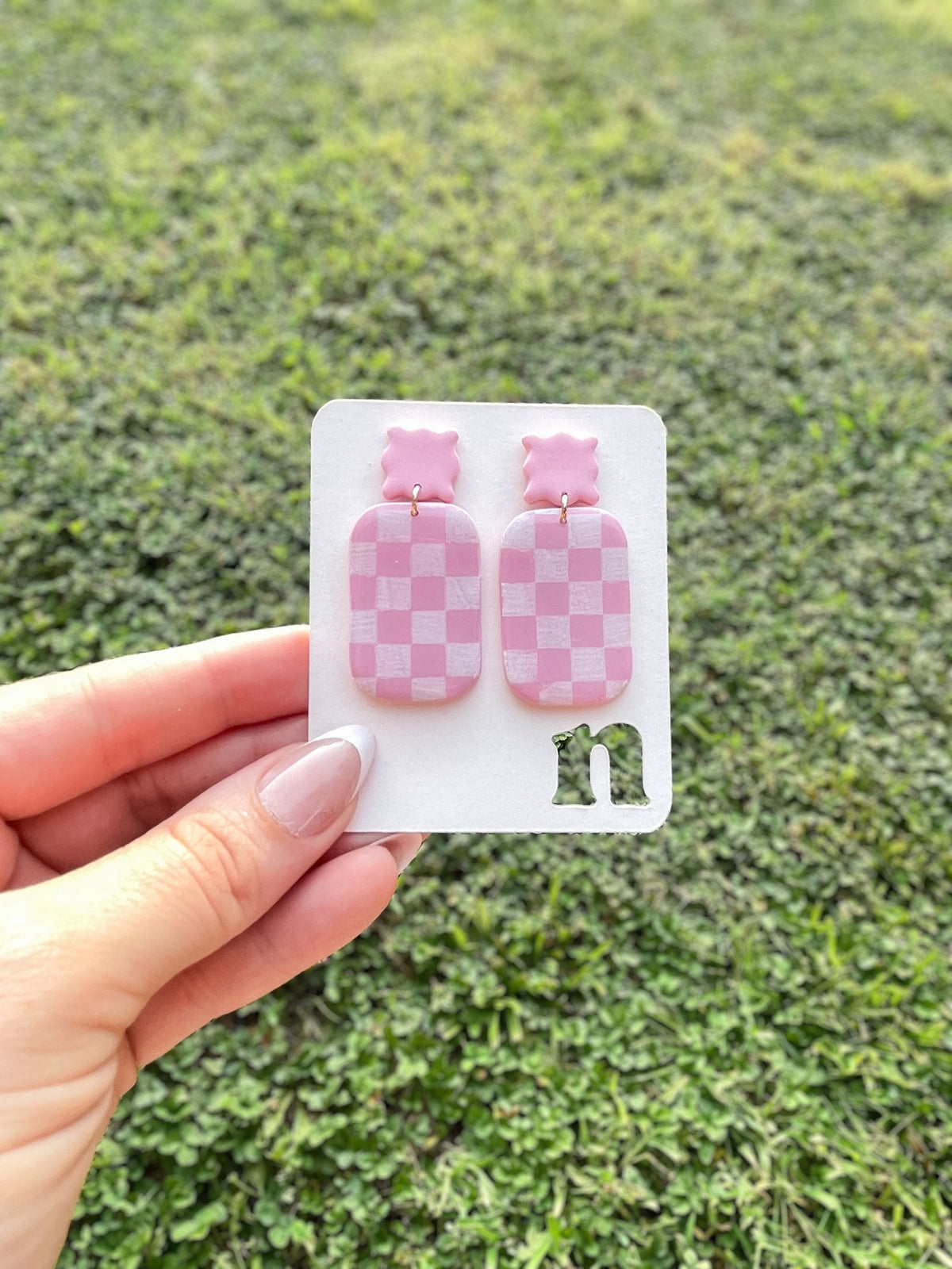 Color Collection | Checker Rectangle Dangles