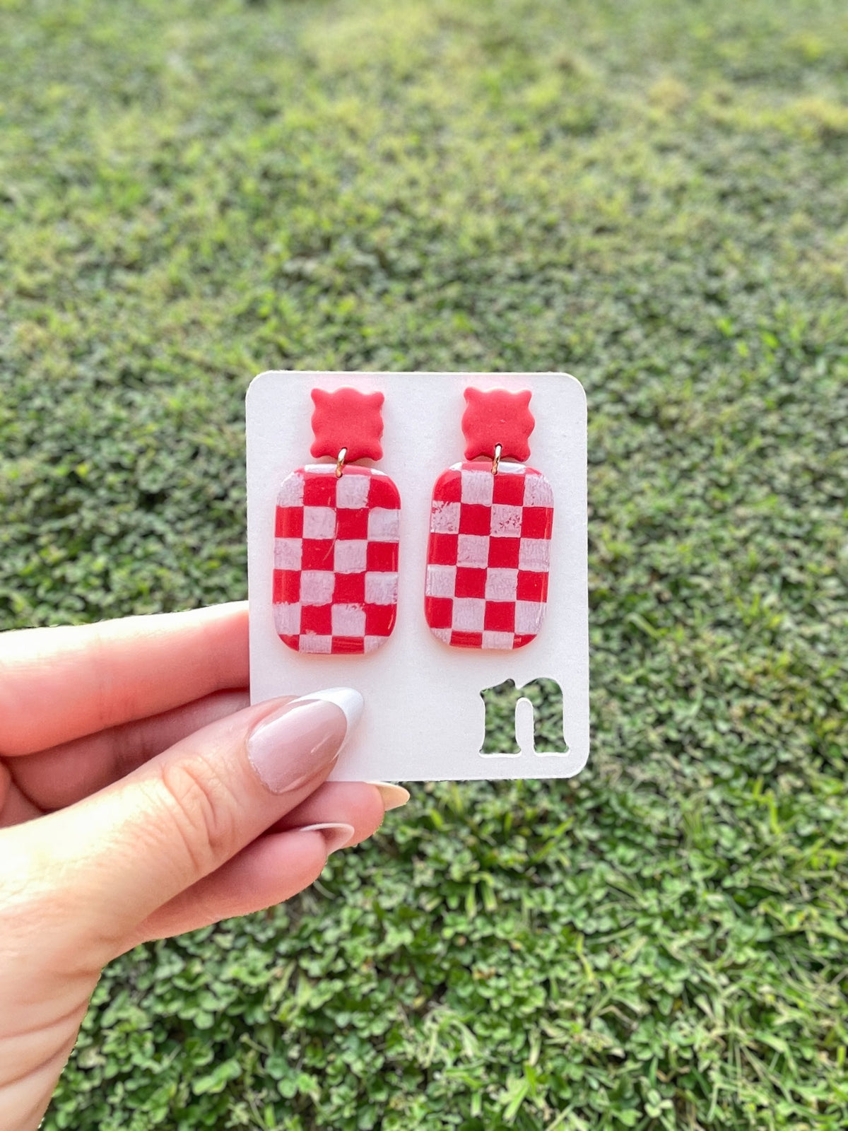 Color Collection | Checker Rectangle Dangles