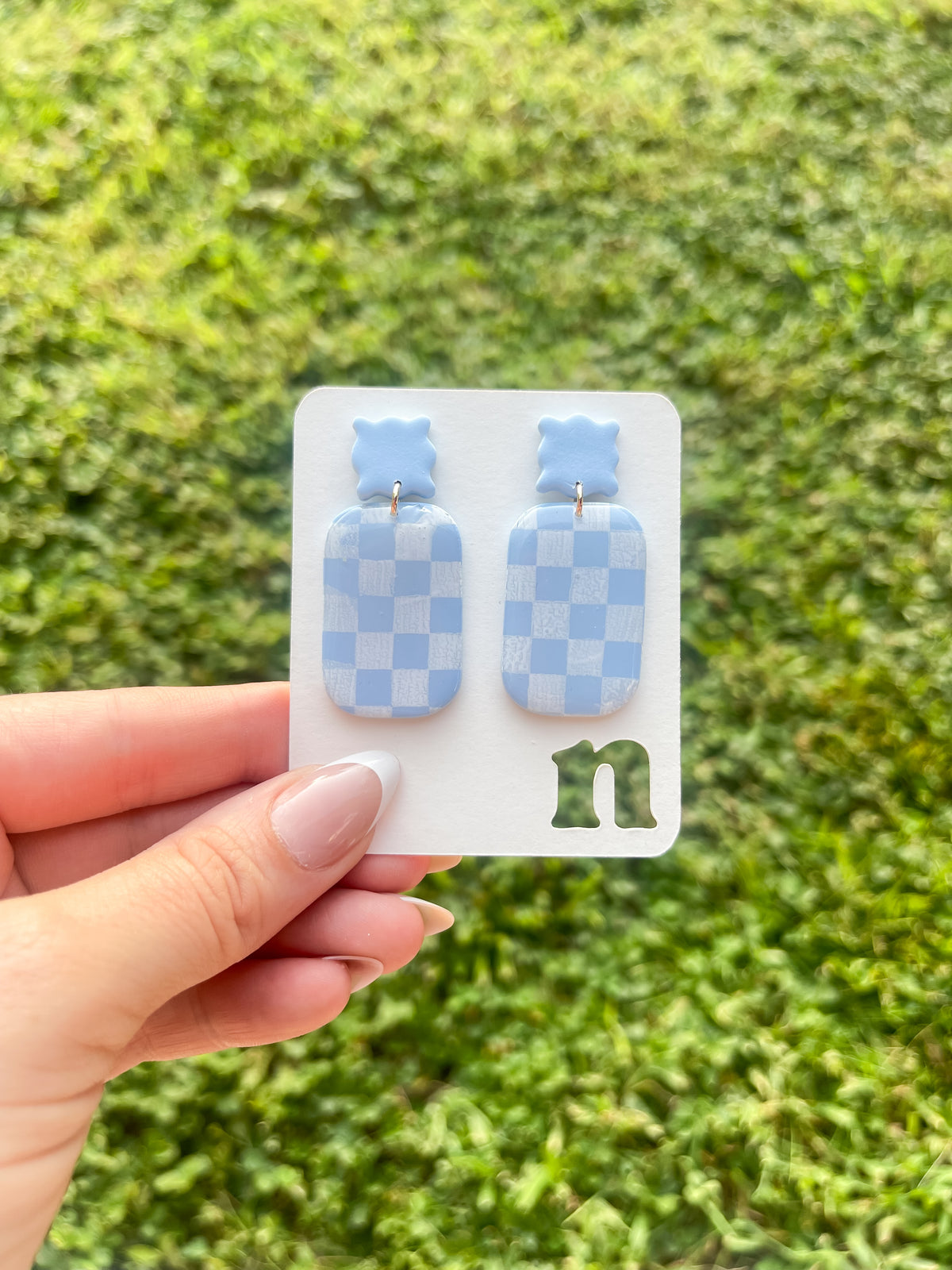 Color Collection | Checker Rectangle Dangles