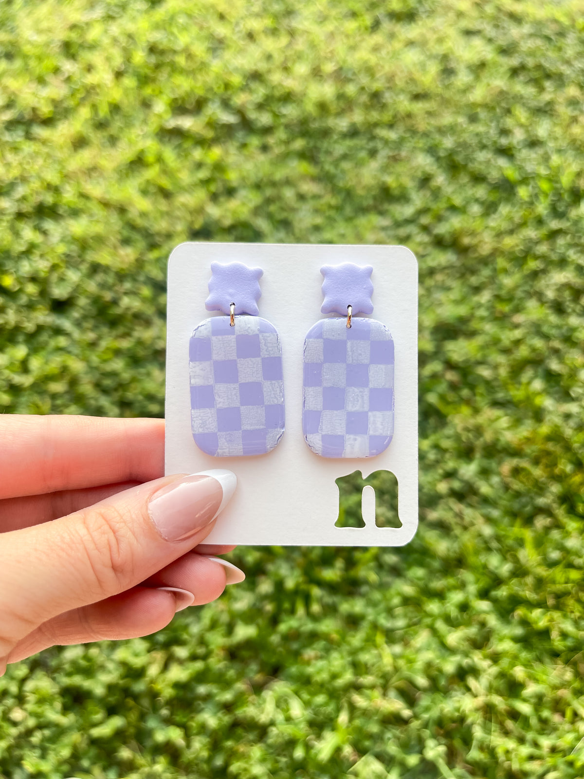 Color Collection | Checker Rectangle Dangles