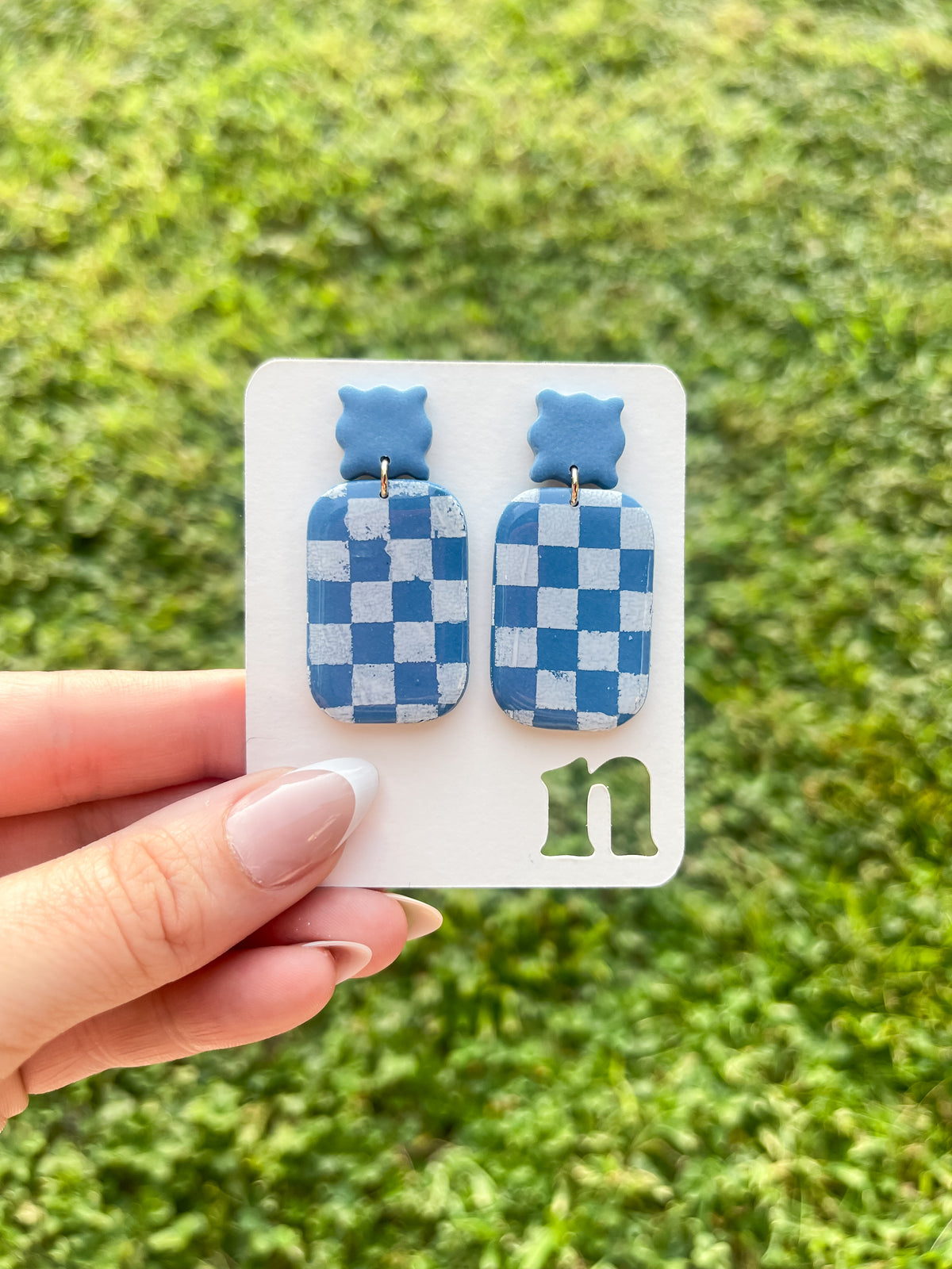 Color Collection | Checker Rectangle Dangles