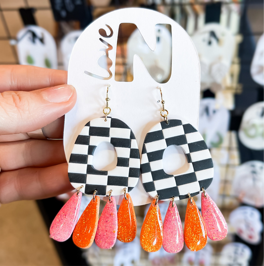 Checker HallowCute Statement Dangle Set 1