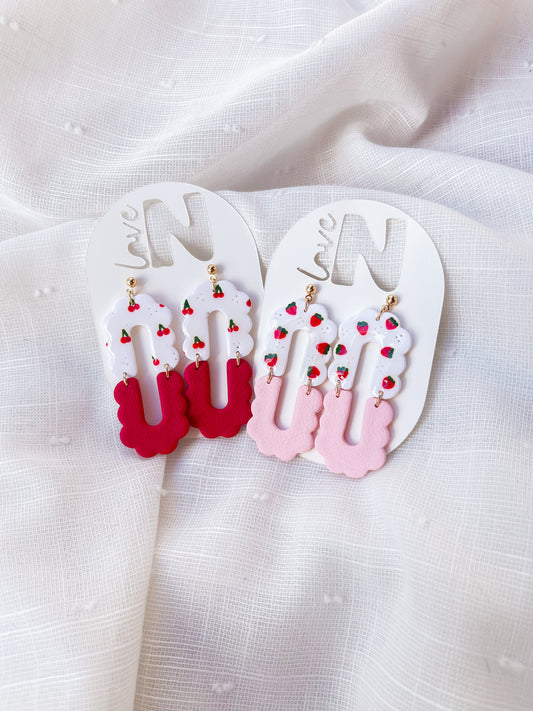 Scallop Statement Dangles