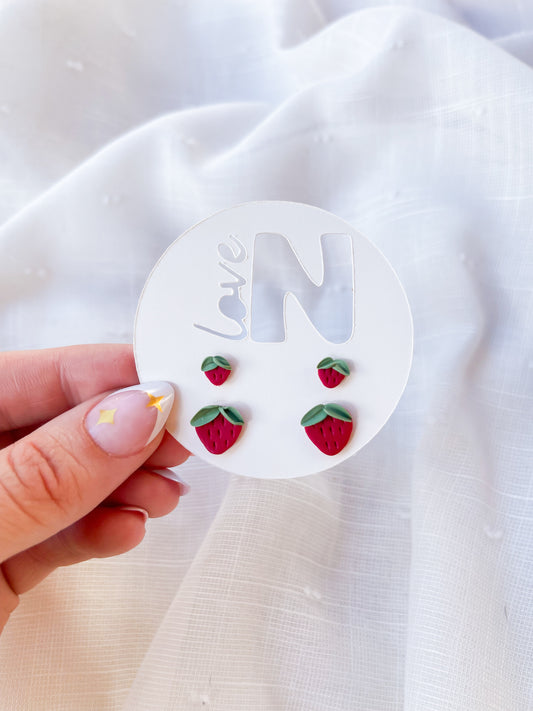 Twinning Strawberry Mini Stud Pack