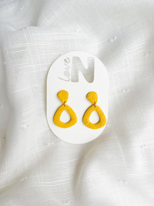 Sunflower Pattern Dangles
