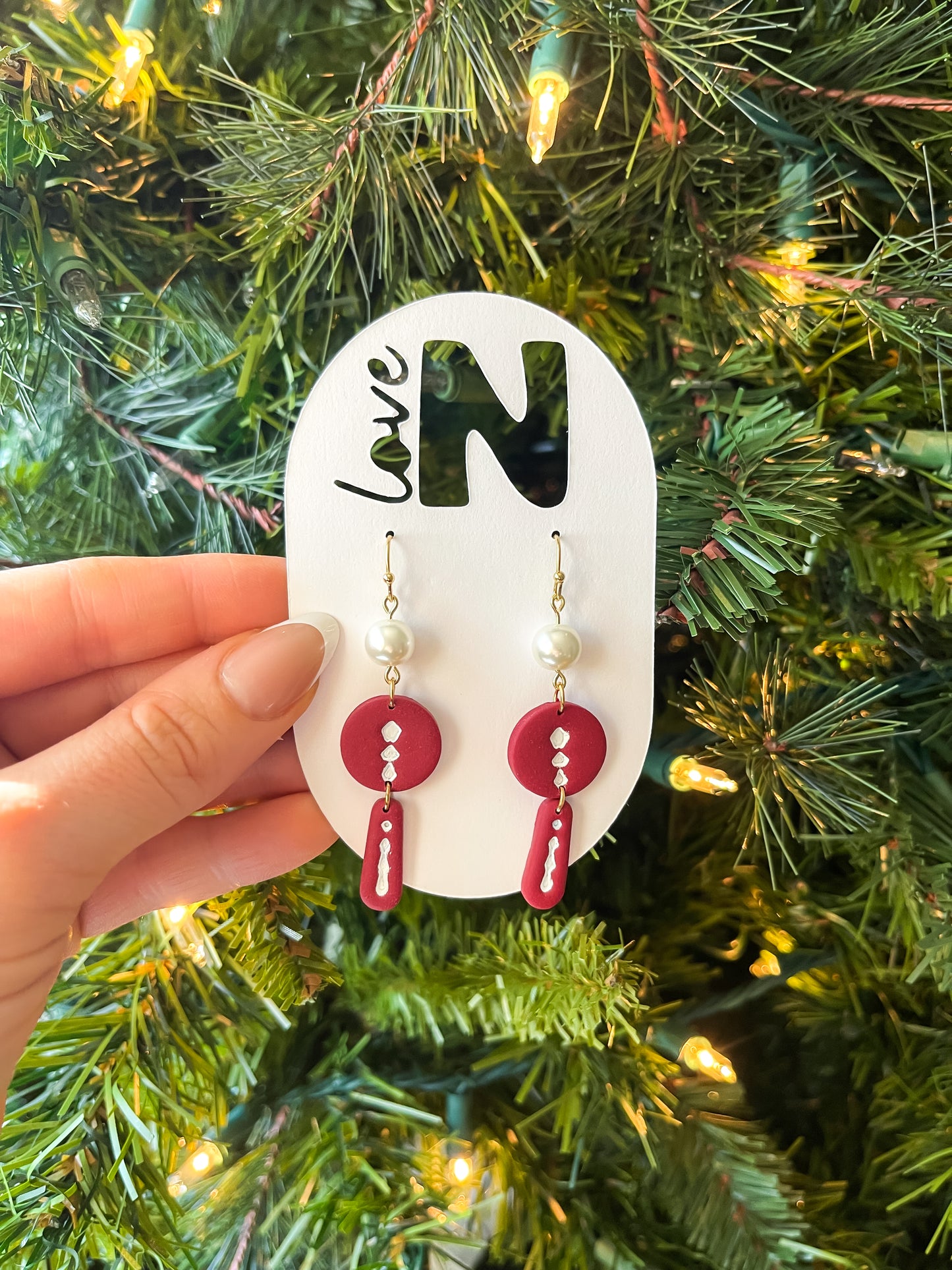 Nordic Christmas Pearl Drops
