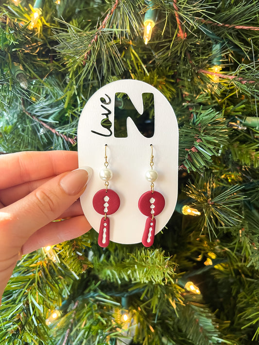 Nordic Christmas Pearl Drops