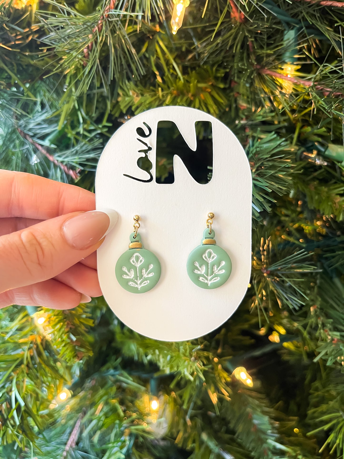 Floral Ornament Dangle