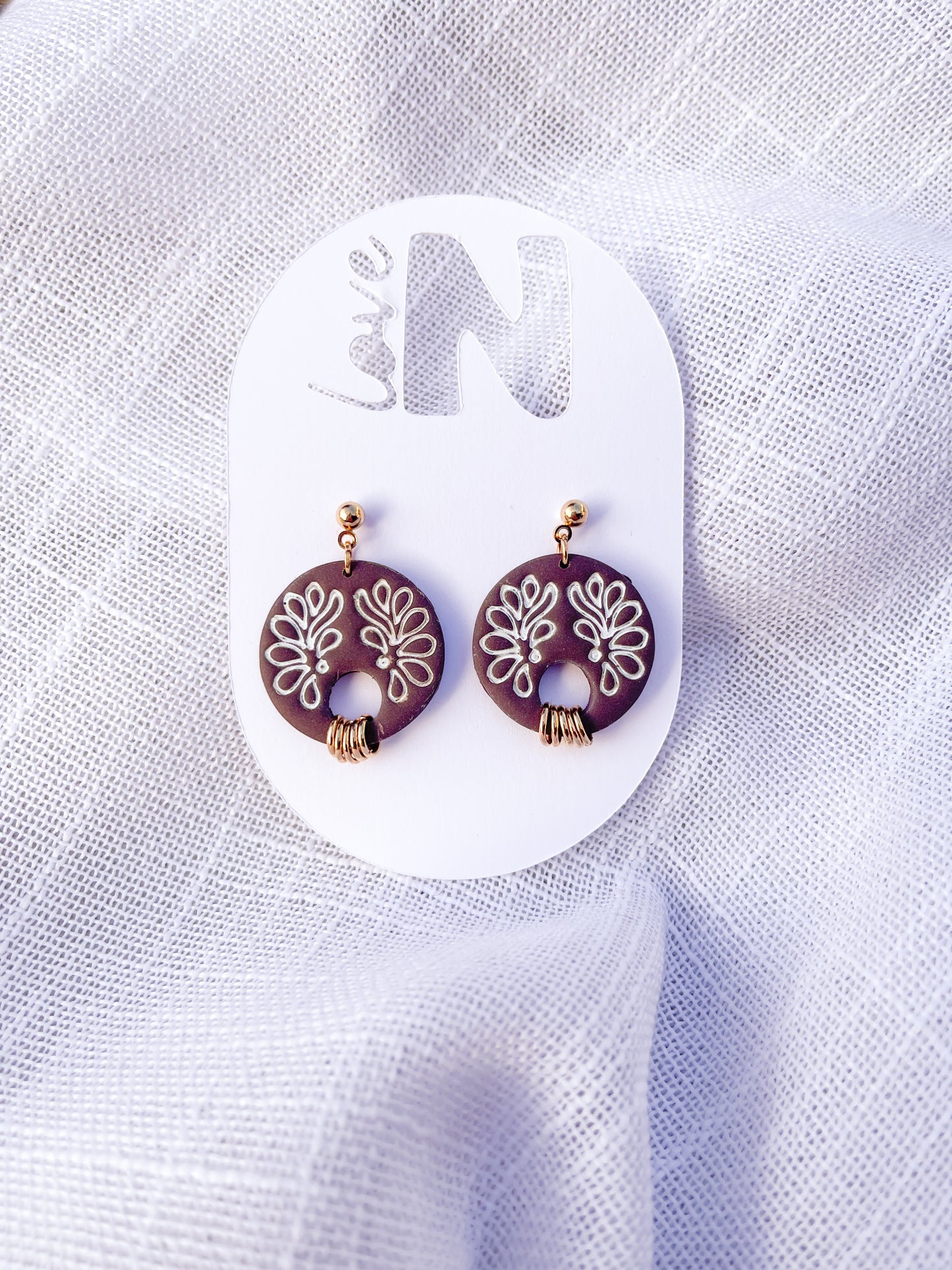 Angel Wings Statement Dangles