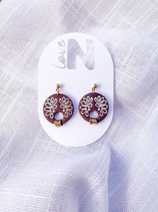 Angel Wings Statement Dangles