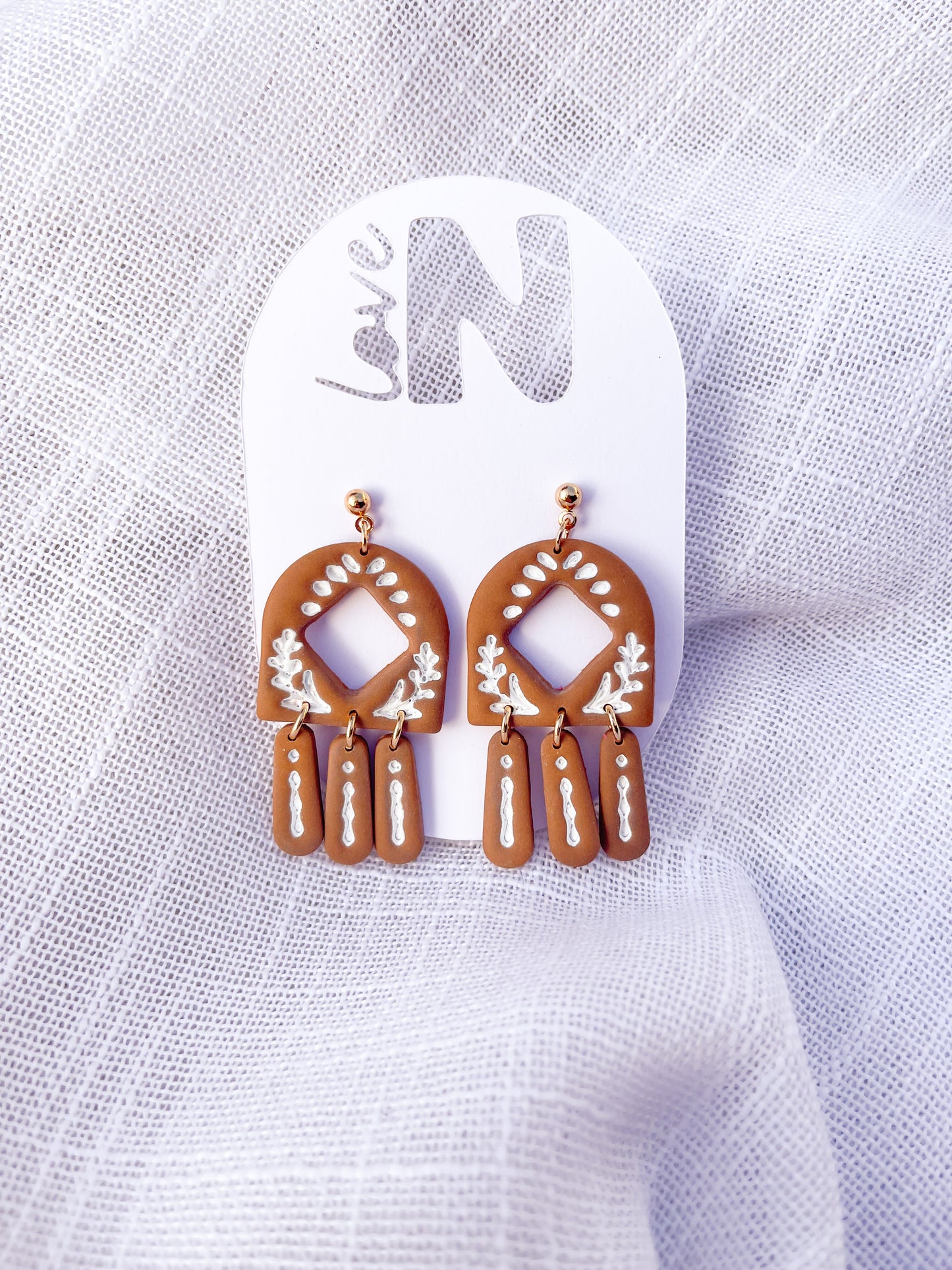 Nordic Christmas Statement Dangles