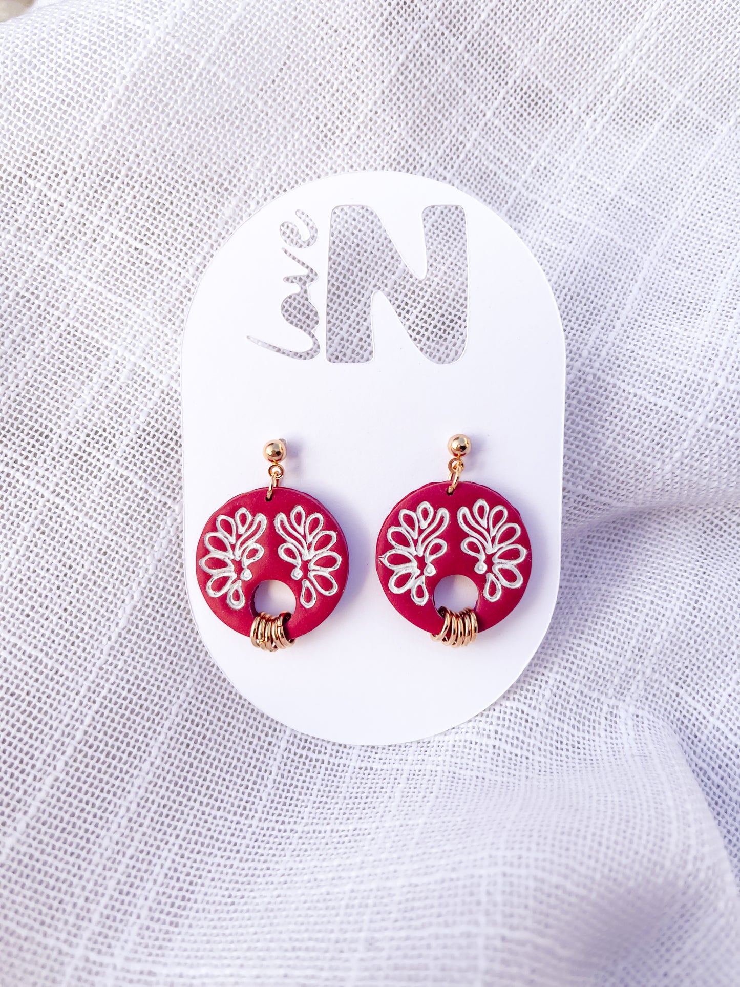 Angel Wings Statement Dangles