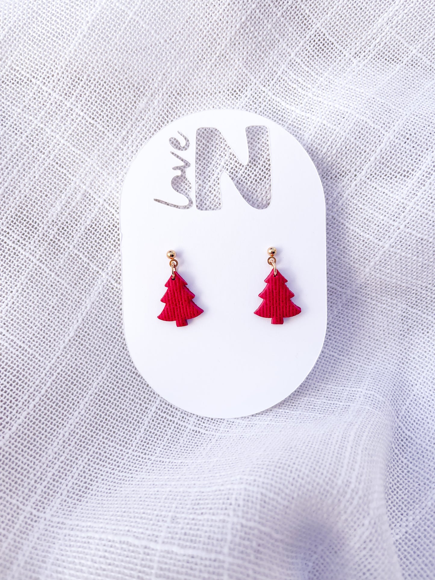 Small Linen Trees