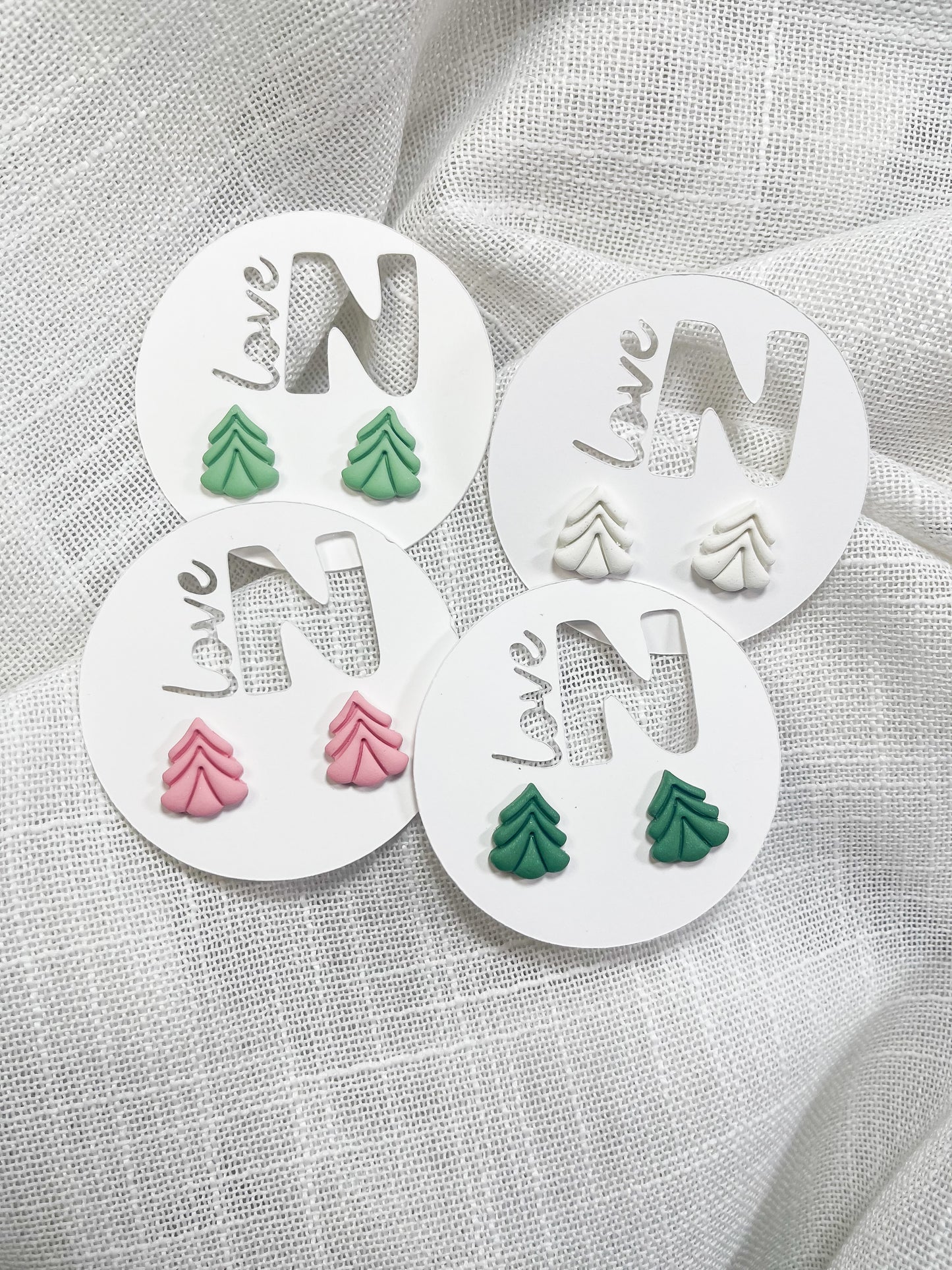 Fancy Christmas Tree Studs