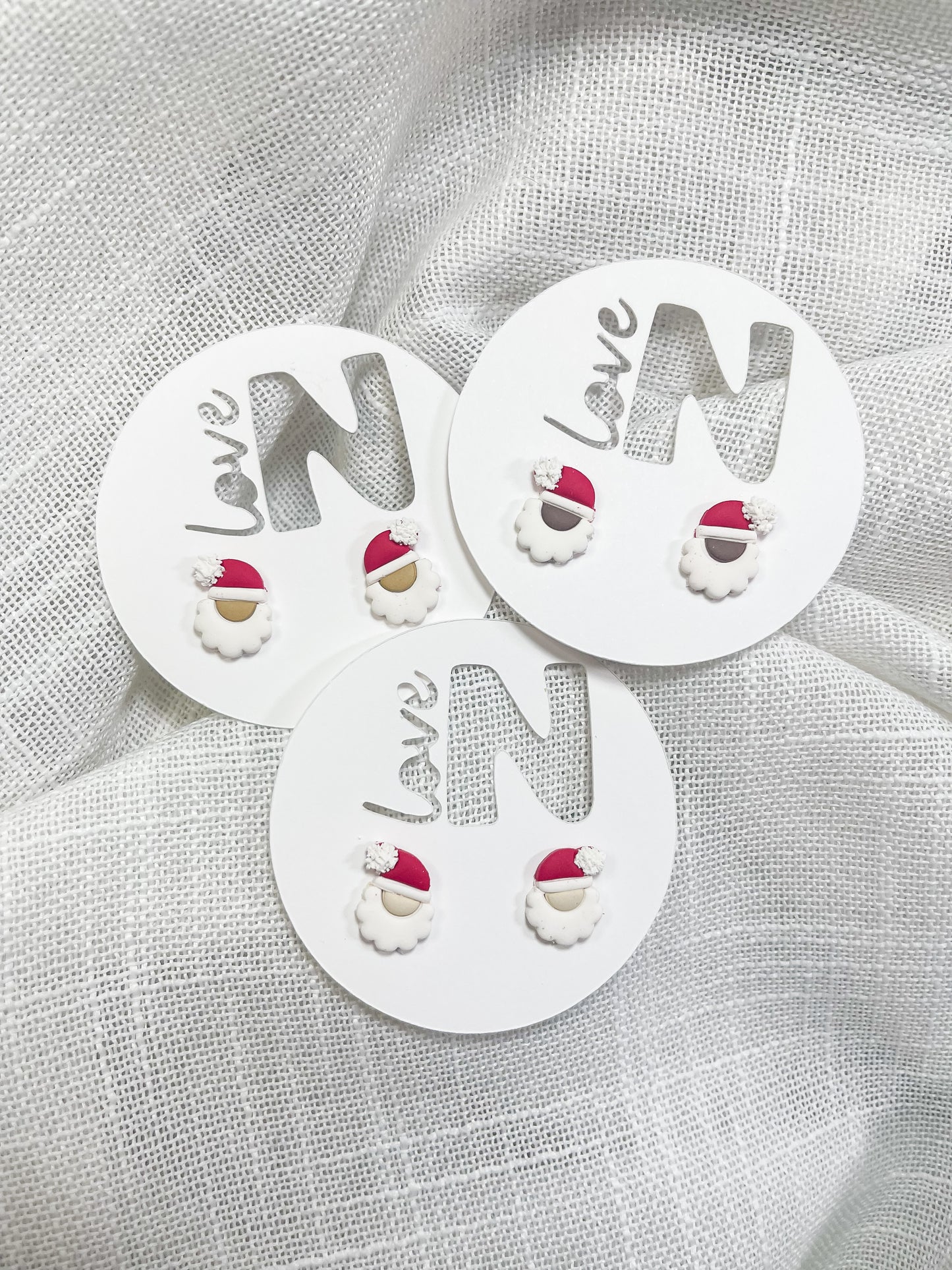 Little Santa Studs
