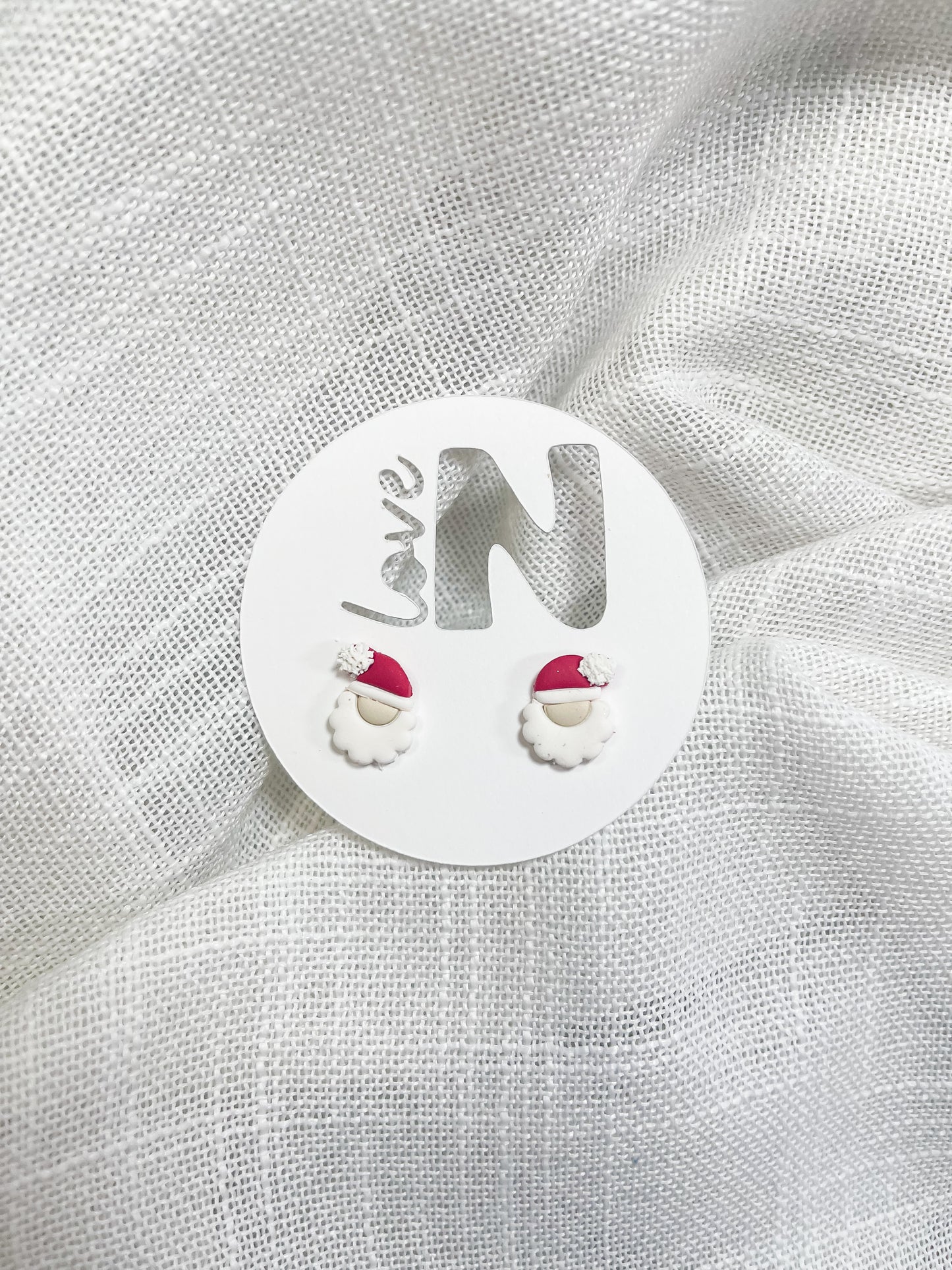Little Santa Studs