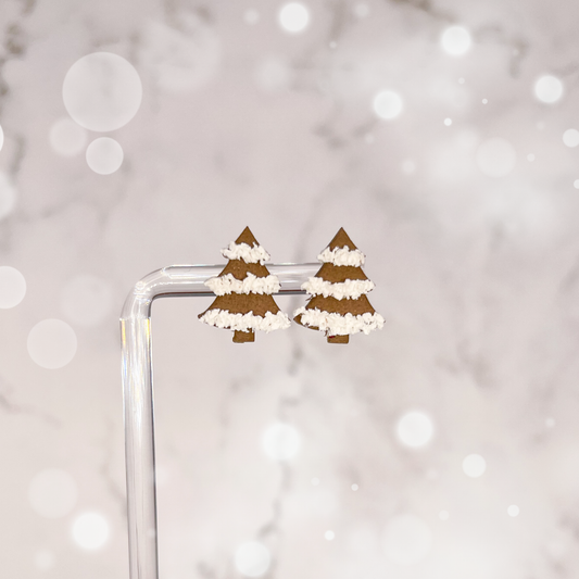 Iced Gingertree Studs