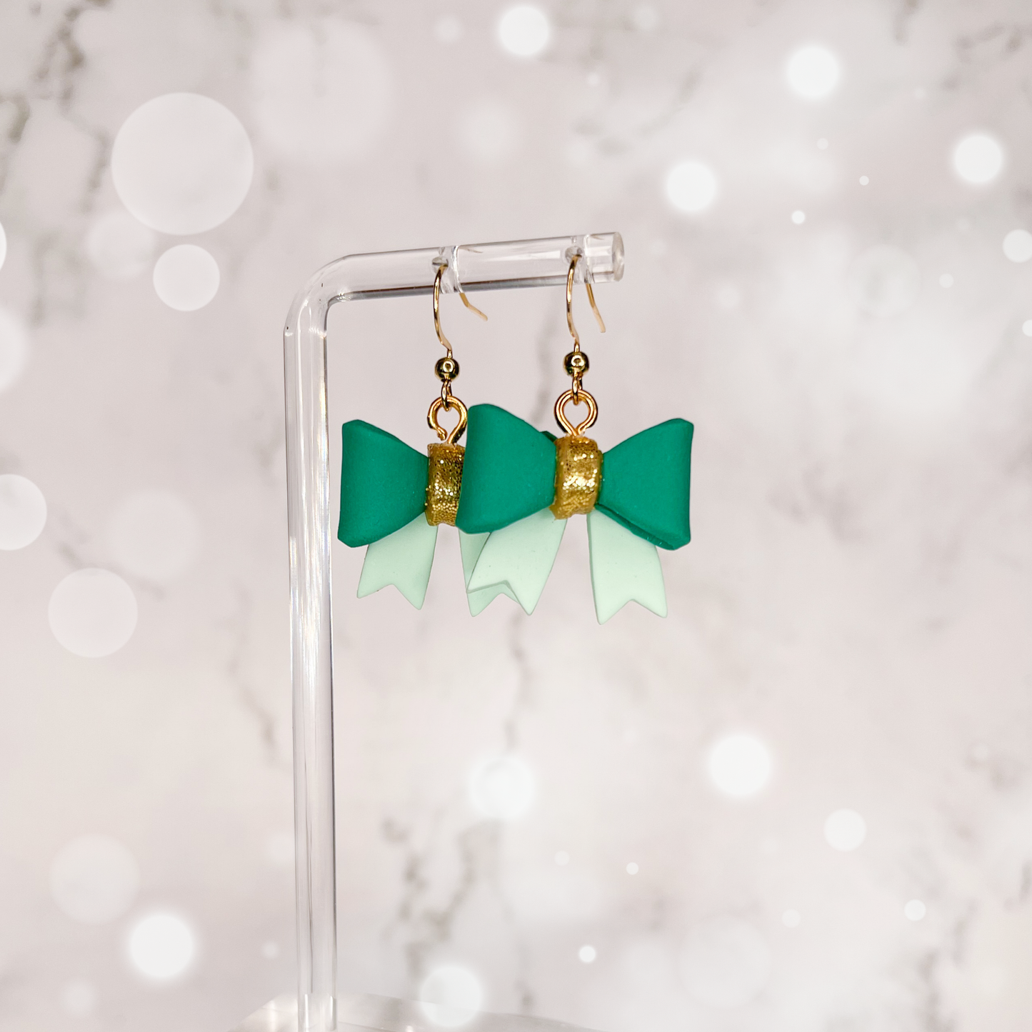 Perfect Glitter Bow Hooks