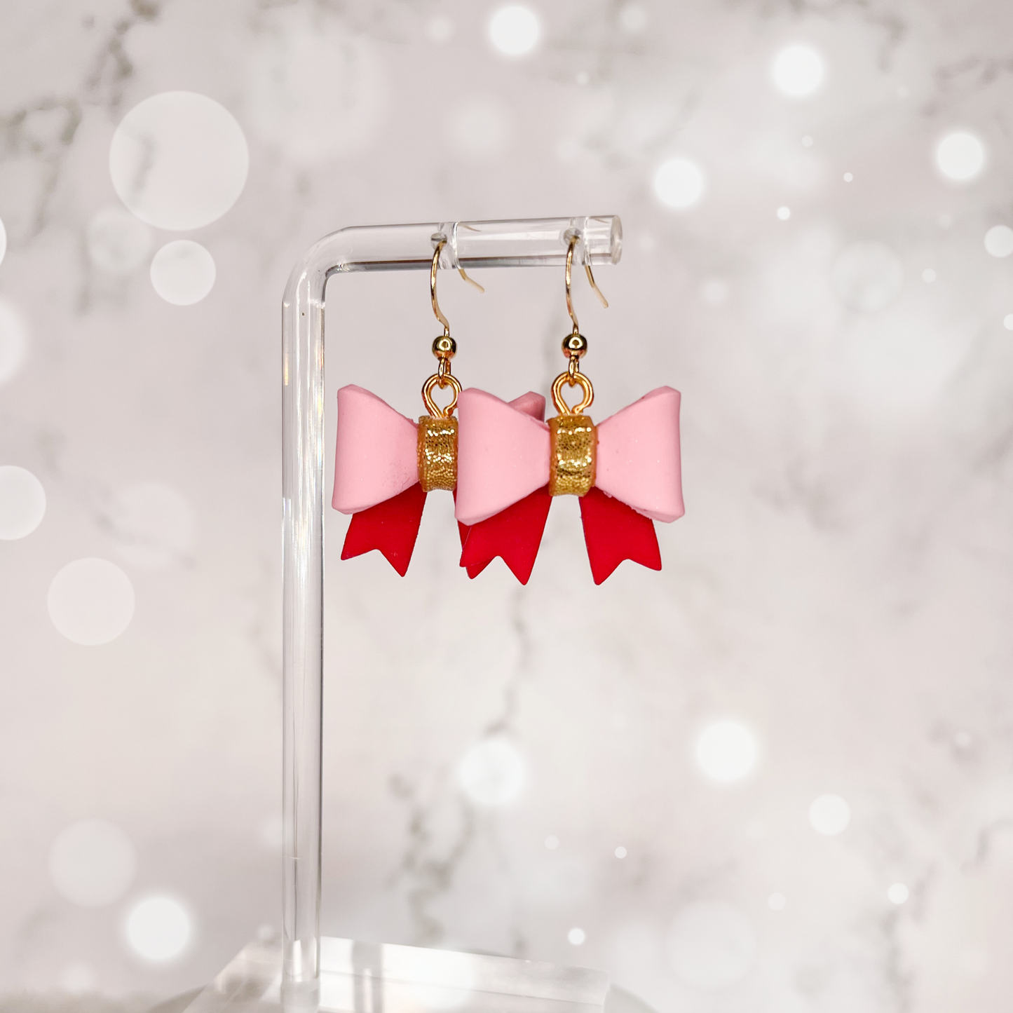 Perfect Glitter Bow Hooks